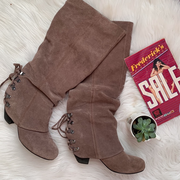 naughty monkey Shoes - Naughty Monkey Women's Fall Fever Boot Taupe Sz 8